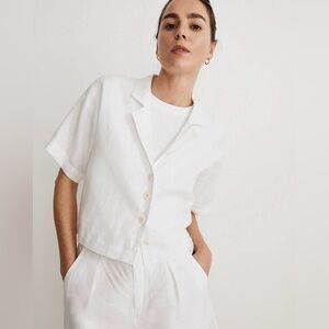 Madewell 100% Linen Resort Shirt